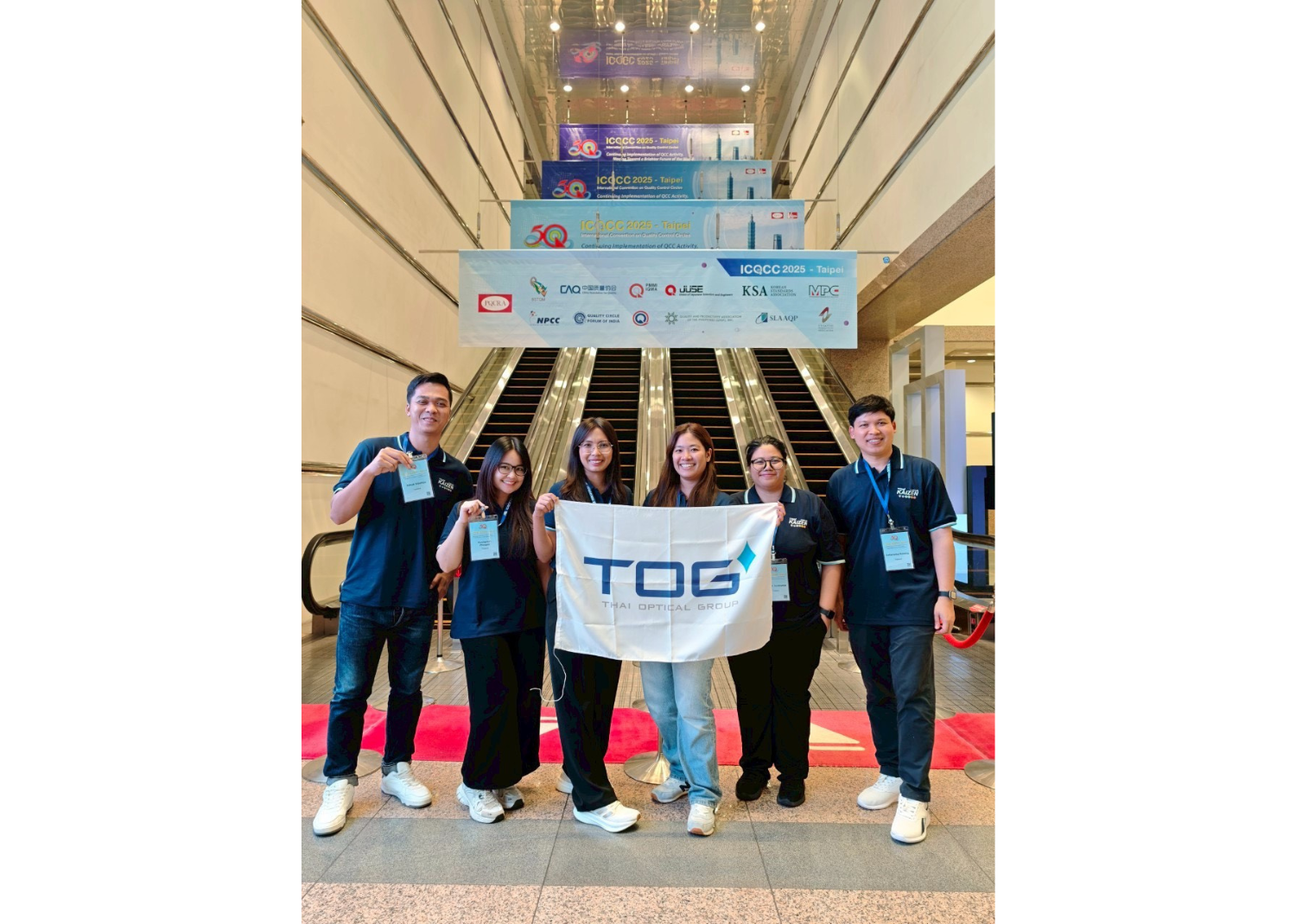 บริษัท ไทยออพติคอล กรุ๊ป จำกัด (มหาชน) ขอแสดงความยินดีกับตัวแทนพนักงานที่ได้รับคัดเลือกให้เป็นตัวแทนประเทศไทย