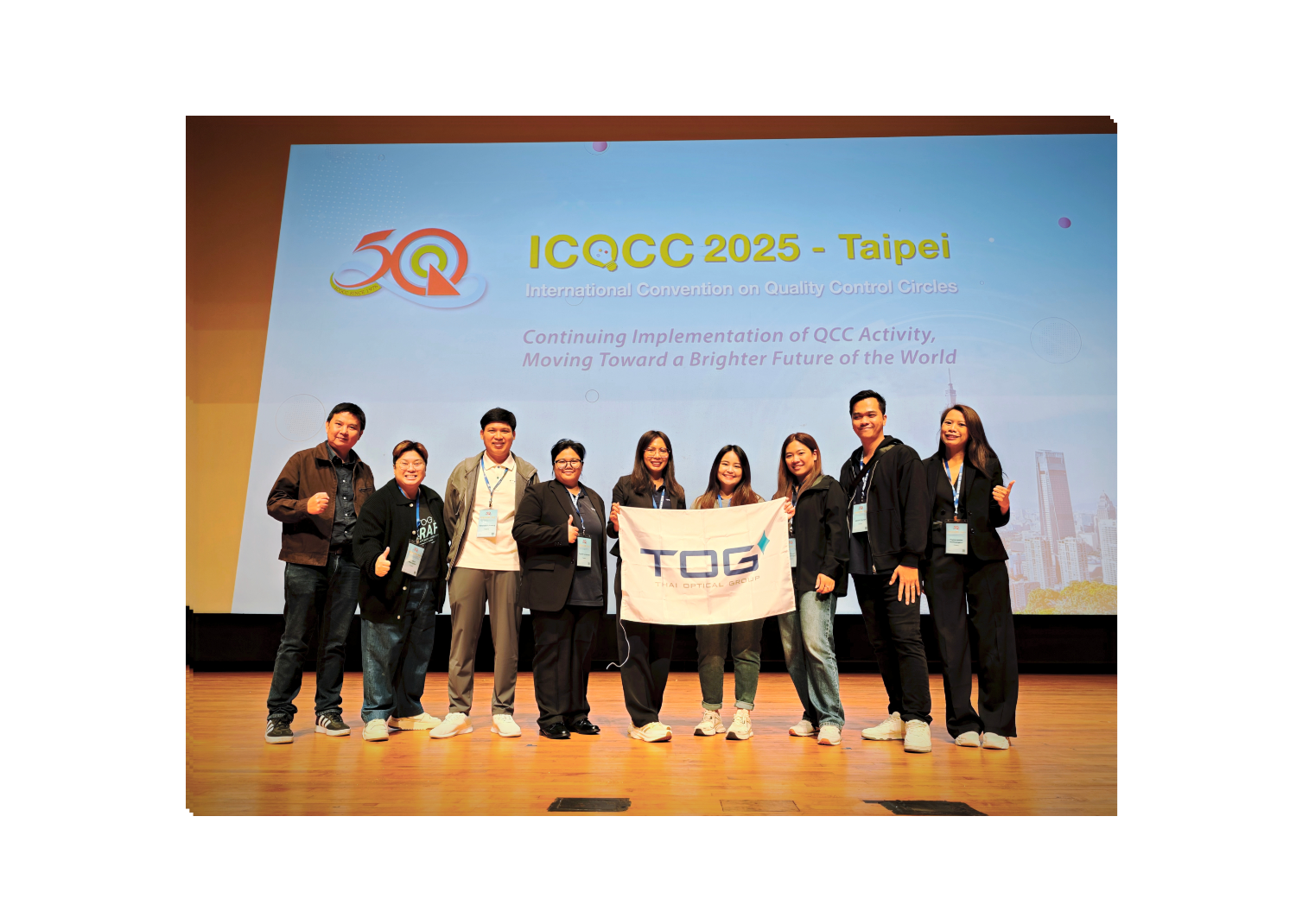  อีกหนึ่งความภาคภูมิใจของ TOG บนเวทีโลก